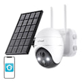 Pikkukuva 2 / 3: Langaton 5MP WiFi-ulkokamera ieGeek ZS-GX4S valkoinen aurinkopaneelilla