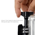 Miniatyrbillede 4 af 6: GoPro Hero 5/6/7/2018 Sort vandtæt etui / cover Gennemsigtigt