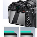 Pikkukuva 4 / 4: Kolmen pakkauksen karkaistu lasi näytönsuoja Sony RX1R II -kameralle