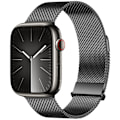 Miniatyrbillede 1 af 4: Grafit Milanese Loop-rem til Apple Watch Grå L