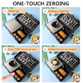Miniatyrbillede 4 af 6: INF Genopladelig digital lommevægt 200 g/0,01 g