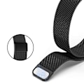 Miniatyrbillede 3 af 4: Magnetrem til Huawei Band 9 Sort