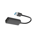 Miniatyrbild 1 av 3: Nätverksadapter USB Gigabit Ethernet Svart