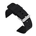 Miniatyrbild 2 av 4: Universalt Klockarmband i Silikon Svart 24 mm