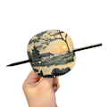 Miniatyrbild 1 av 11: Elegant hårstift för enkel uppsättning model 2