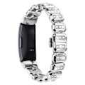 Pikkukuva 2 / 6: Fitbit Inspire Square Diamond Butterfly -solkihihna Hopea