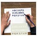 Pikkukuva 3 / 3: Numeromaalaus Art Letter stensiilit