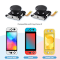 Miniatyrbild 2 av 6: Hall Effect Joystick Replacement Kit för Switch OLED