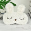 Miniatyrbild 2 av 5: ögonmask sova / Sovmask i söt kanindesign Vit