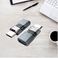 Miniatyrbild 2 av 3: FD10 Type-C till Lightning Adapter - Grå, Kompakt Design