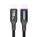 Miniatyrbillede 1 af 7: USB-C til USB-C-kabel: 240W, 480 Mbps dataoverførsel 1,5 mio