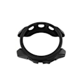 Miniatyrbild 1 av 5: Garmin Forerunner 965 Watch Case - Svart TPU-skal med läderstruktur