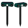 Miniatyrbild 6 av 11: Solar Outdoor Motion Sensor Alarm - Ultrasonic Solar Infrared Induction Alarm