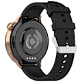 Miniatyrbillede 3 af 11: Stilfuld silikonerem til OPPO Watch X2 Mini (18mm) Sort