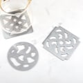 Miniatyrbillede 3 af 5: Stilfuld holder til glasbrikker i rustfrit stål til moderne hjem model 2