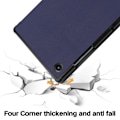 Miniatyrbild 2 av 4: Tri-Fold Fodral för Samsung Galaxy Tab Modell 3 Blå