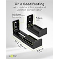 Miniatyrbild 4 av 9: Väggfäste för soundbar Universal, svart