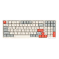 Miniatyrbild 1 av 2: Darmoshark K7 PRO EF switch trådlöst speltangentbord (vit)