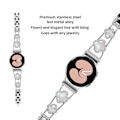 Miniatyrbild 2 av 6: Klockarmband för Samsung Galaxy Watch 4/5/6 Silver
