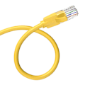 Miniatyrbillede 5 af 5: Netværkskabel UTP CAT6 Vention IBEYF RJ45 Ethernet 1000Mbps 1m Gul