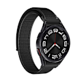 Miniatyrbillede 6 af 6: Stilfuld Nylonrem til Samsung Galaxy Watch 4/5/6 Sort