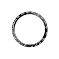 Miniatyrbillede 1 af 3: Stel - Sort med hvide tuscher til Samsung Gear S2 Classic