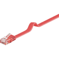 Miniatyrbild 1 av 7: CAT 6 platt patchkabel, U/UTP, röd