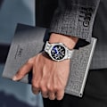Miniatyrbild 4 av 5: Klockarmband i rostfritt stål för Samsung Watch 5 Pro Silver