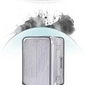 Miniatyrbild 5 av 5: Bagageskydd / skyddsöverdrag för resväska Transparent 24 inch