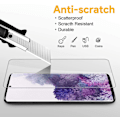 Pikkukuva 4 / 5: Näytönsuoja Samsung Galaxy S20 TPU Läpinäkyvä