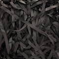 Pikkukuva 3 / 4: Vaaleanpunainen silputtu paperi - 200g lahjapakkaustäyte Musta