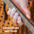 Miniatyrbillede 2 af 4: INF Guitar fingerbeskytter silikone 25 stk Gennemsigtig