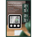 Miniatyrbillede 8 af 11: Digitalt indendørs termometer hygrometer med komfortindikator - sort TS-9909-B