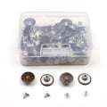 Miniatyrbillede 1 af 4: INF 50 jeansknapper 17 mm