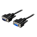 Miniatyrbild 3 av 3: Extension cable DB9ma-fe 1m, black