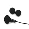 Miniatyrbild 4 av 4: INF Öronkuddar för in-ear hörlurar 5 par Svart