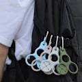 Miniatyrbillede 3 af 4: Silikone Vandflaske Holder Clip - 4 Pakke MultiColor