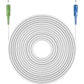 Miniatyrbild 5 av 5: Fiberoptisk kabel (FTTH), Singlemode (OS2) White, vit (Simplex), 20 m