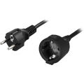 Miniatyrbild 3 av 3: Earthed extension cable straight CEE 7/7 5m