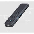 Miniatyrbild 9 av 9: Multiport USB-C UCM-2003 7-i-2 USB-C-Adapter (MacBook)