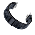 Miniatyrbillede 4 af 4: Stilfuld nylon loop sportsrem til Huawei Watch Fit 4/3 Blå