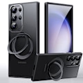 Miniatyrbild 3 av 7: Skyddande Samsung-fodral med magnetstativ Samsung Galaxy S24 Ultra Svart