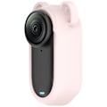 Miniatyrbild 1 av 7: Silikonskyddsfodral för Insta360 GO 3S och GO 3 Rosa