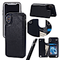Miniatyrbillede 2 af 5: Kortholder Læder Etui til Samsung Galaxy A50/A50S/A30S - Sort