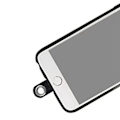 Miniatyrbild 5 av 6: Fäste för mobilsnöre 10-pack