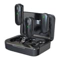 Trådlös lavaliermikrofon, clip-on mikrofon för inspelning, TikTok, Live Stream