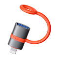 Miniatyrbild 4 av 4: McDodo OT-3810 USB-A till Lightning-adapter (svart)