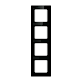 Miniatyrbild 2 av 2: Fyrdubbel ramsockel Avatto N-TS10-Frame-B4 (svart)
