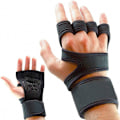 Miniatyrbillede 2 af 5: Sport Half Finger Handsker - Sort L