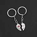 Miniatyrbild 2 av 4: Vänskapsnyckelring för systrar 2-pack Silver
